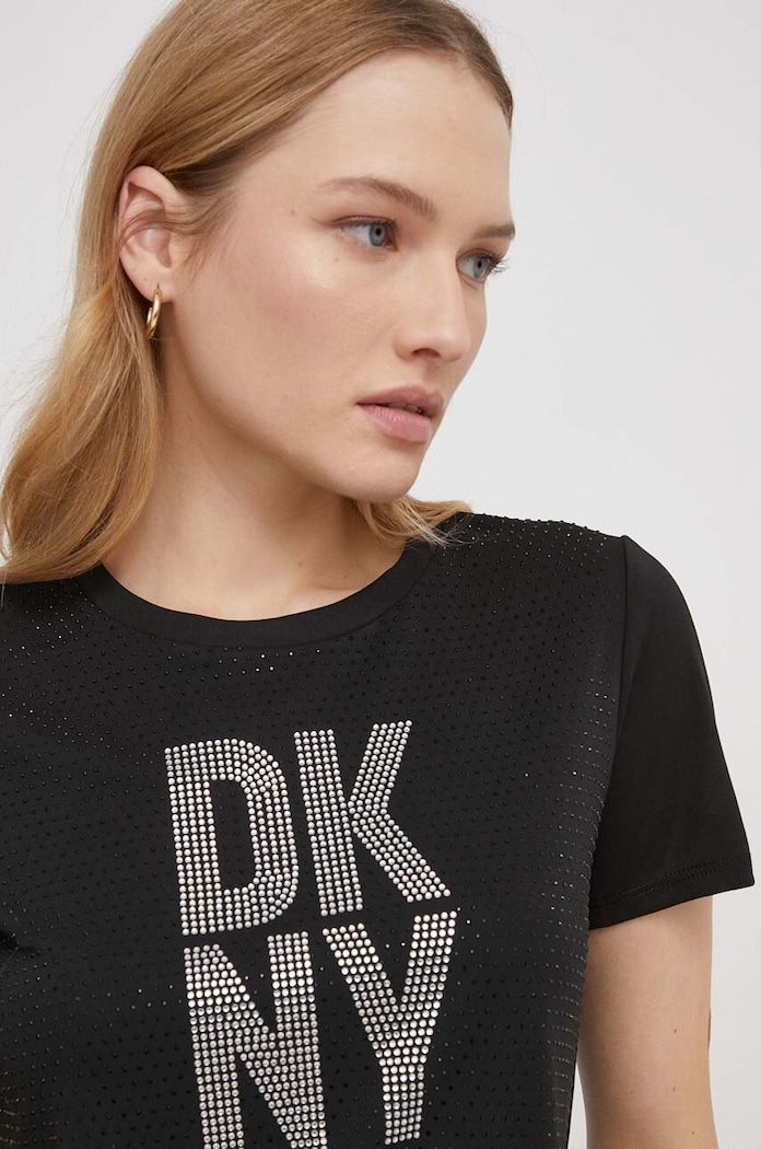 Dkny t-shirt czarny P3JHXDNA