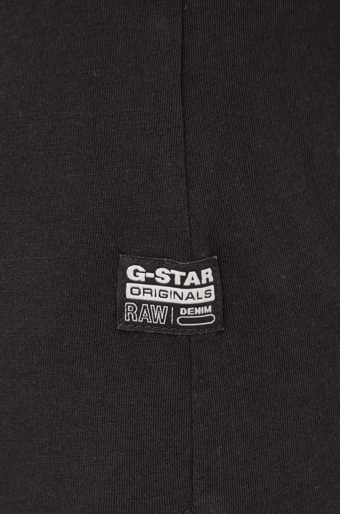 G-Star t-shirt bawełniany D24216.4107 czarny