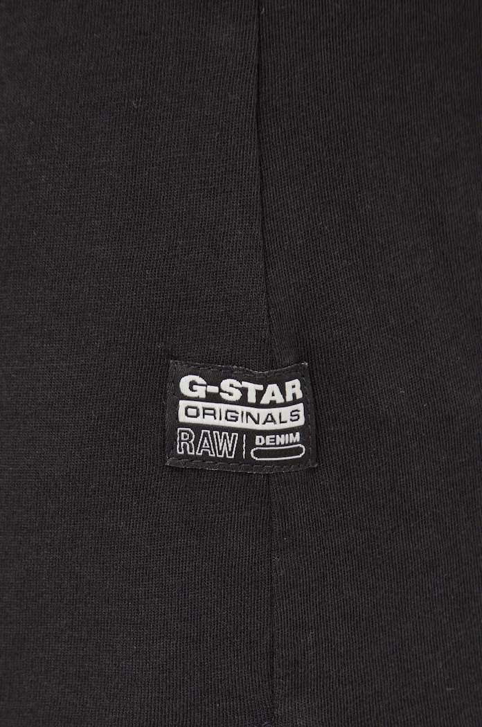 G-Star t-shirt bawełniany D24216.4107 czarny