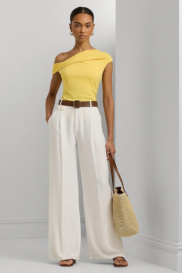 Oblečenie Blúzka Lauren Ralph Lauren 200925745 žltá