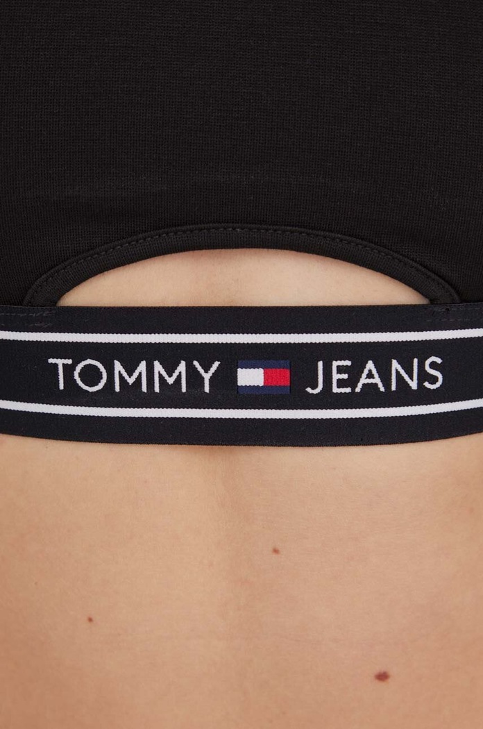 Top Tommy Jeans DW0DW17393 černá