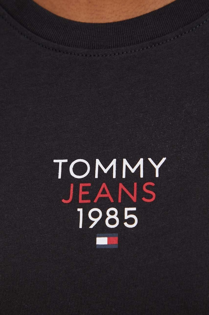 Tommy Jeans t-shirt czarny DW0DW17357