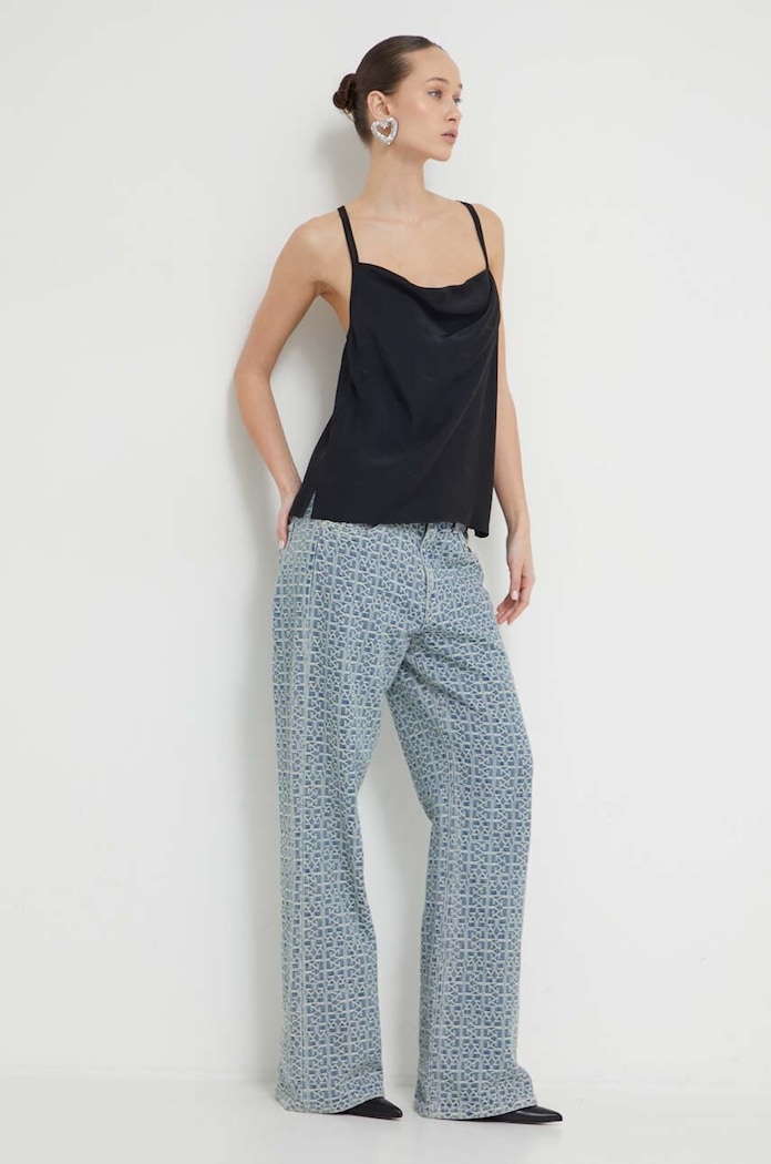 Iceberg top T011.5145 czarny SS24