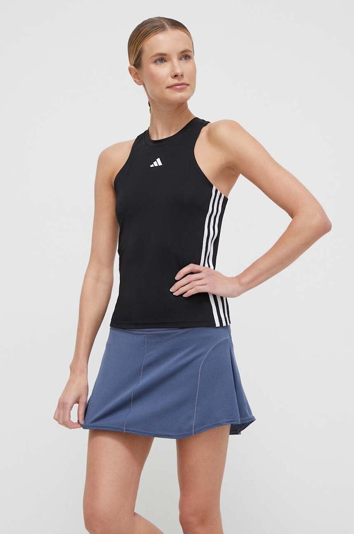 Tréninkový top adidas Performance Train Essentials nášivka černá HR7815