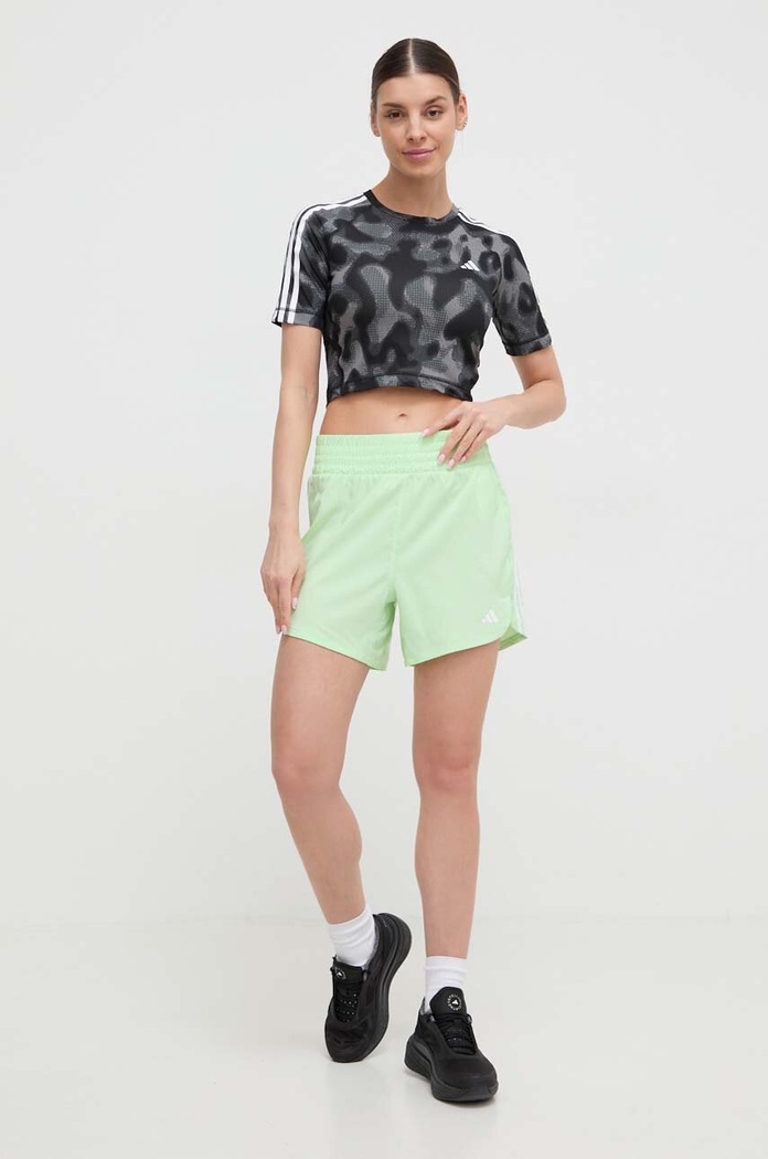 Kratka majica za tek adidas Performance Own the Run IK5012 siva SS24