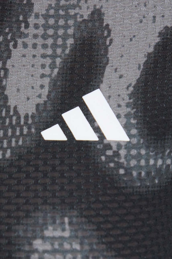 Kratka majica za tek adidas Performance Own the Run IK5012 siva