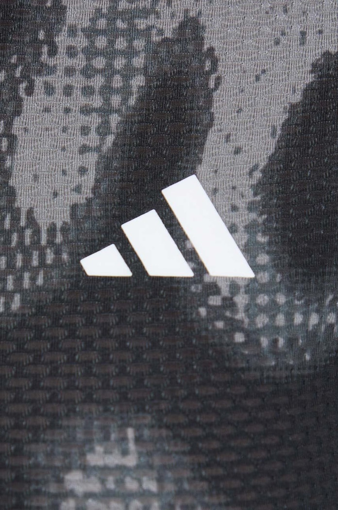 Kratka majica za tek adidas Performance Own the Run IK5012 siva
