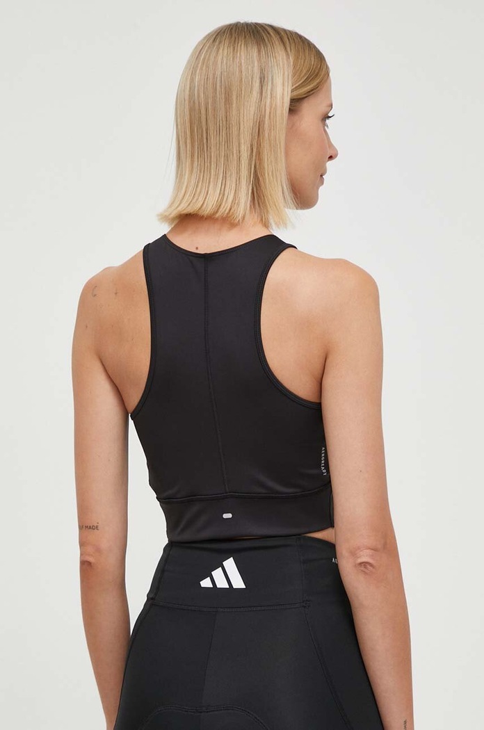 Odzież adidas Performance top do biegania Own the Run IK5019 czarny