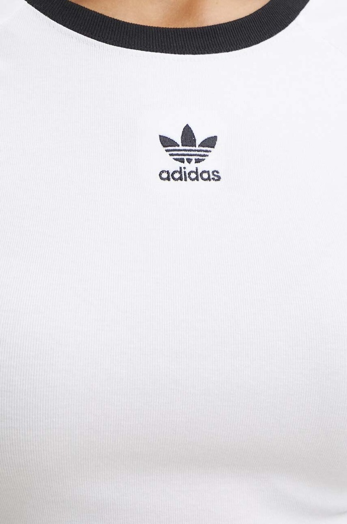 Тениска adidas Originals 3-Stripes IP0662 бял