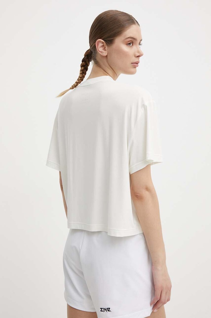 Oblečení Tričko adidas IQ4832 béžová