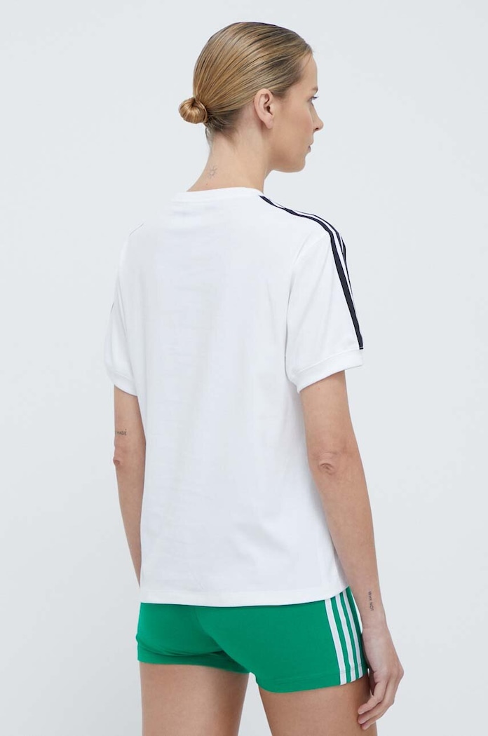 Ρούχα Μπλουζάκι adidas Originals 3-Stripes Tee IR8051 λευκό