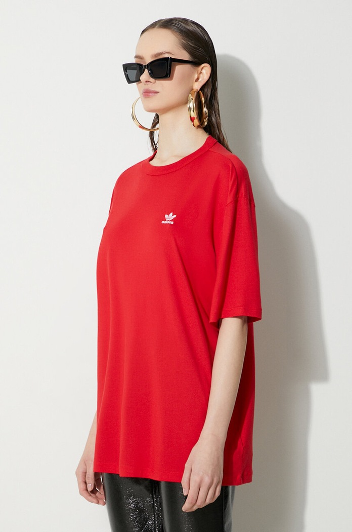 Одежда Футболка adidas Originals Trefoil Tee IR8069 красный