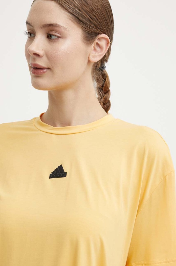 adidas t-shirt sárga IS0664