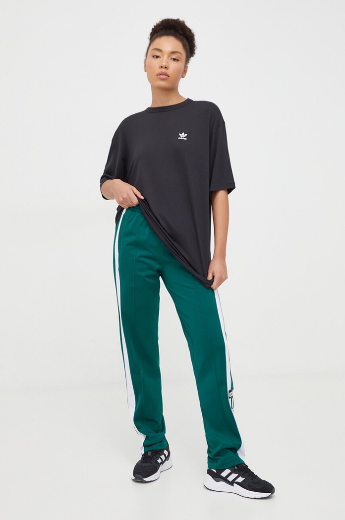 adidas Originals t-shirt Trefoil IU2408 czarny SS24