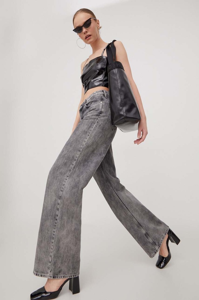 Karl Lagerfeld Jeans top 240J1604 negru SS24