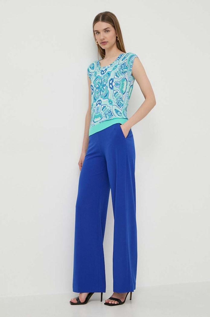 Luisa Spagnoli tricou 58243 verde SS24