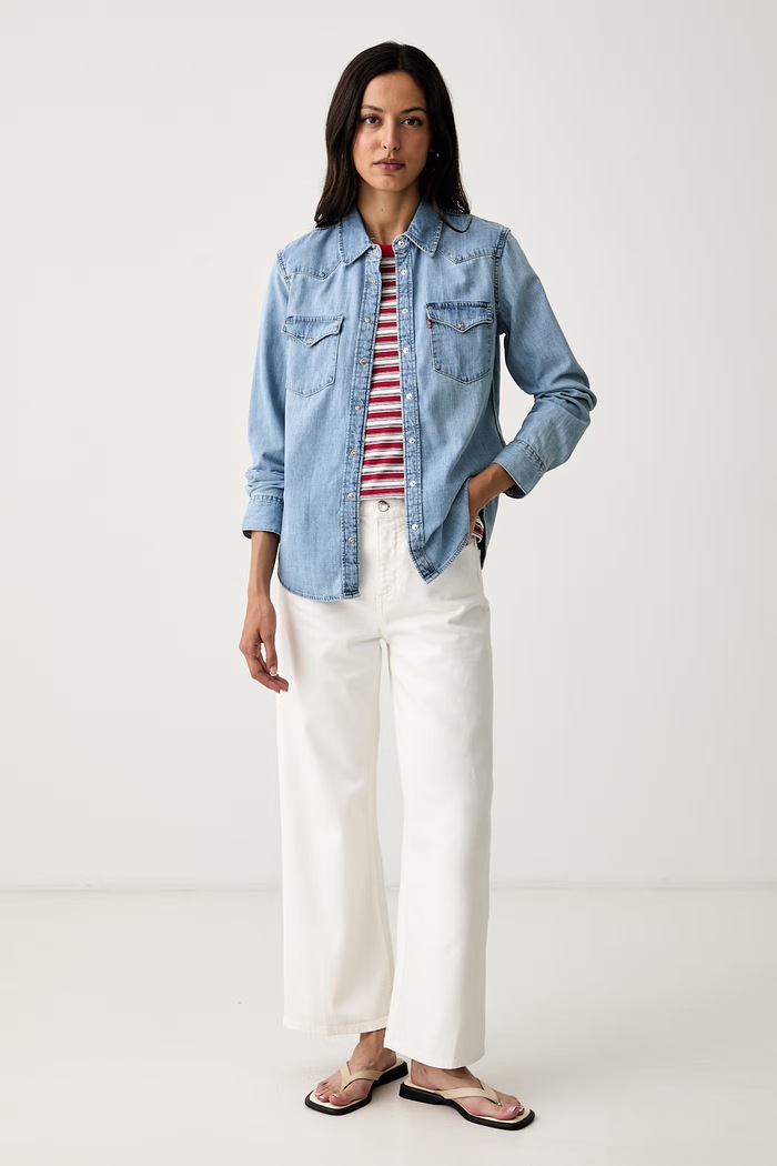 Levi's t-shirt γυναικείο βαμβακερό PERFECT 39185 κόκκινο AA00
