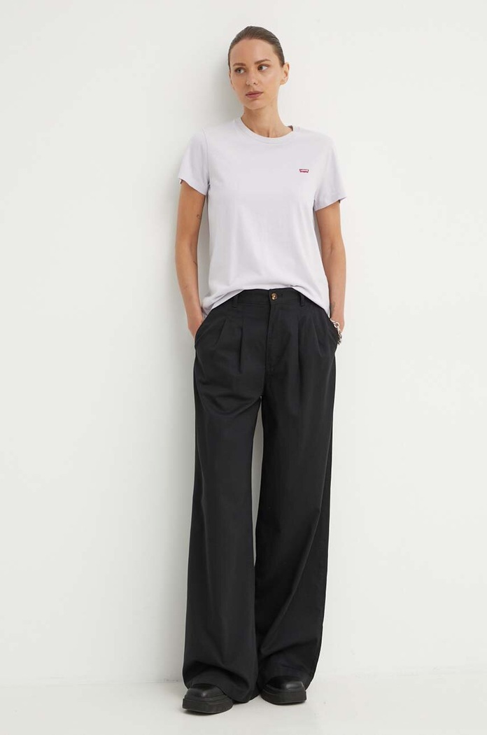 Levi's tričko dámské bavlněné PERFECT 39185 fialová AA00