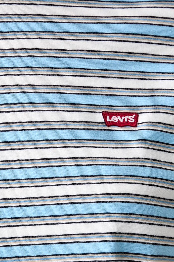 Levi's kratka majica ženska bombažna PERFECT 39185 modra