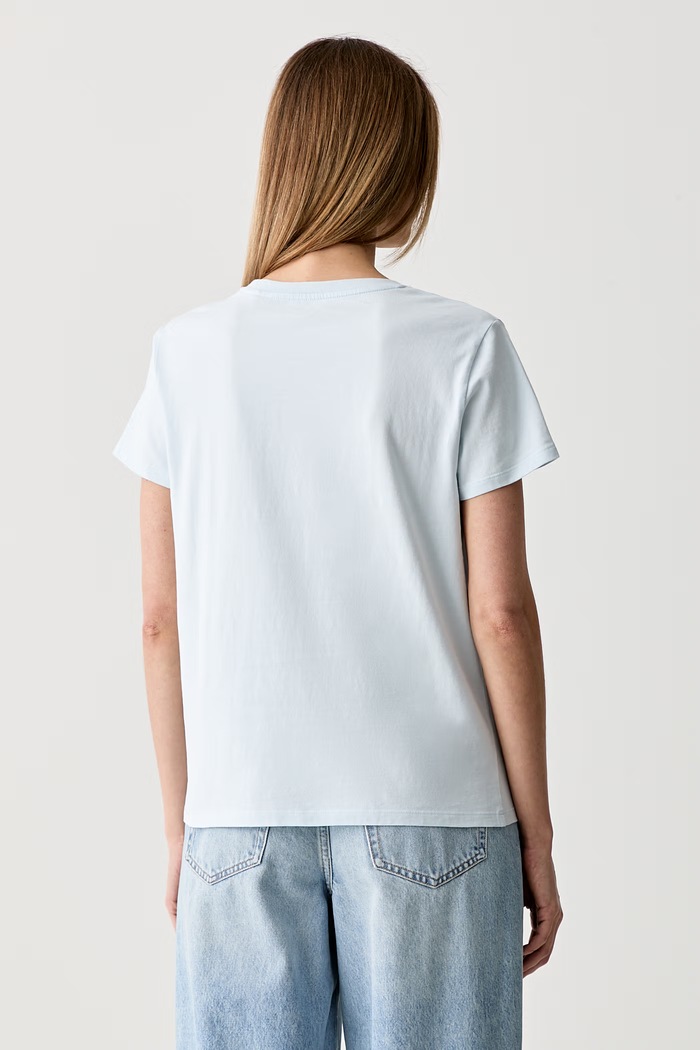 Odzież Levi's T-shirt damski bawełniany 39185 niebieski