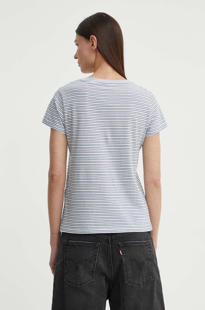 Oblečenie Bavlnené tričko Levi's 85341 sivá