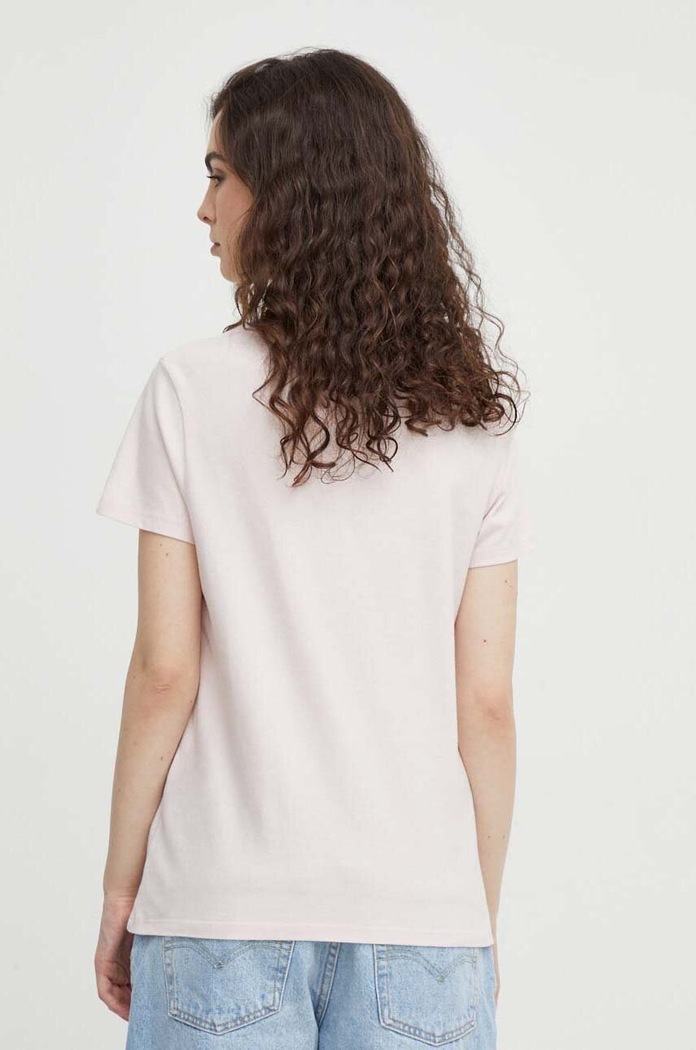 Odjeća Pamučna majica Levi's 85341 roza