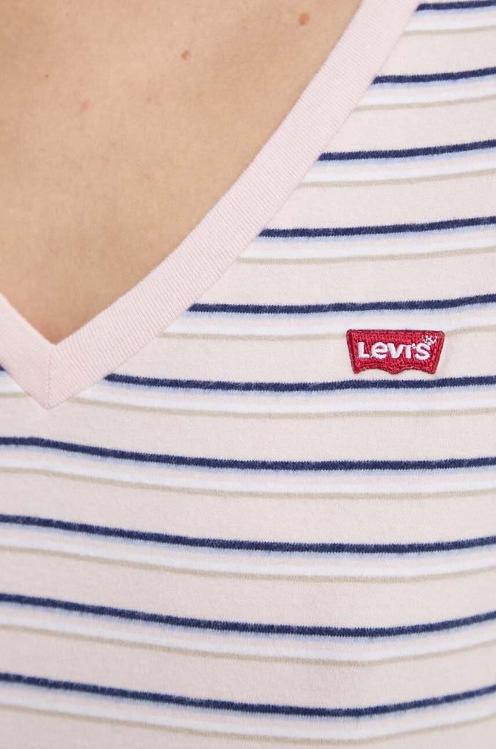 Levi's T-shirt damski bawełniany PERFECT V 85341 multicolor
