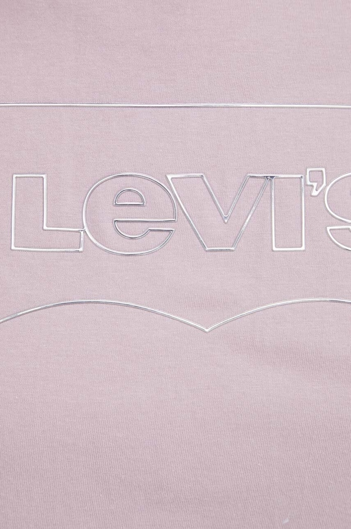 Bavlnené tričko Levi's 17369.2433 ružová