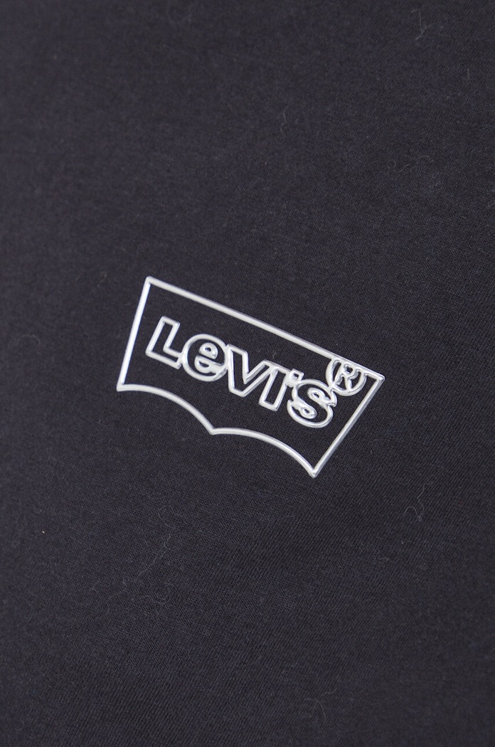 Bombažna kratka majica Levi's 17369.2435 črna