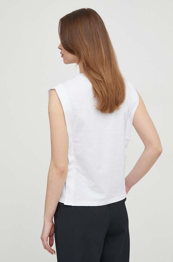Odjeća Pamučni top Pepe Jeans HEA PL505766 bijela