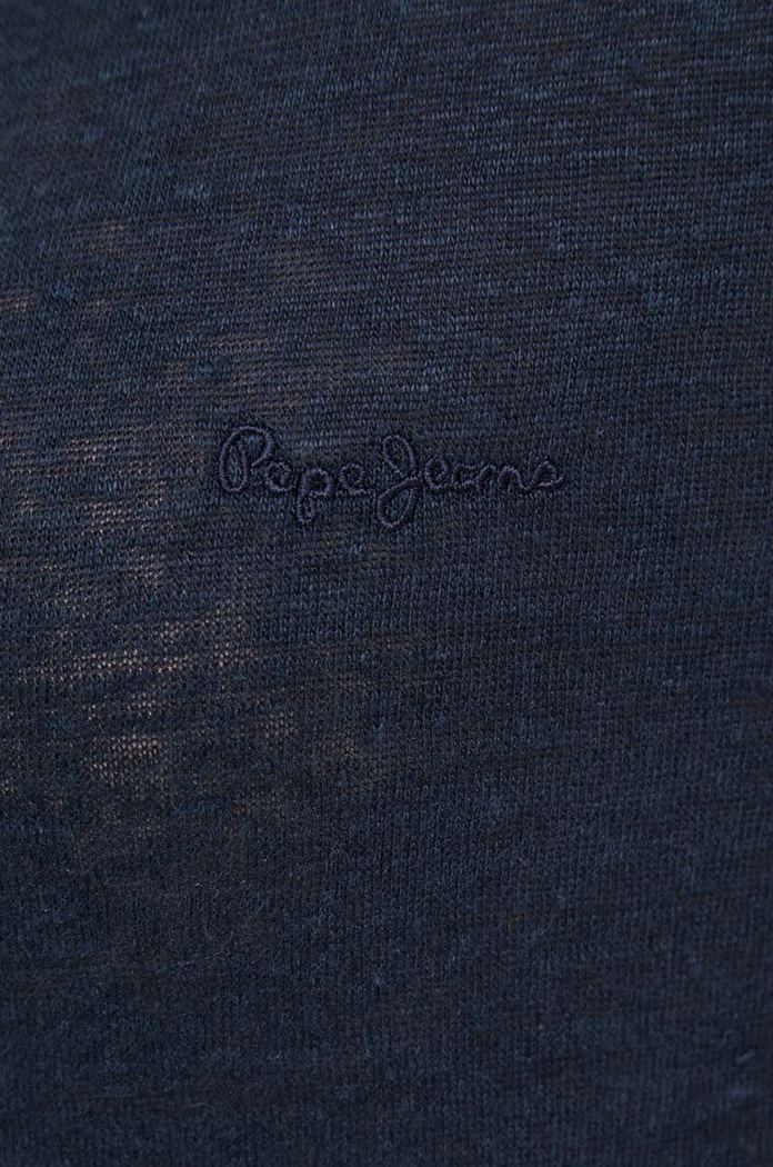 Pepe Jeans vászon póló LILIAN PL505768 sötétkék