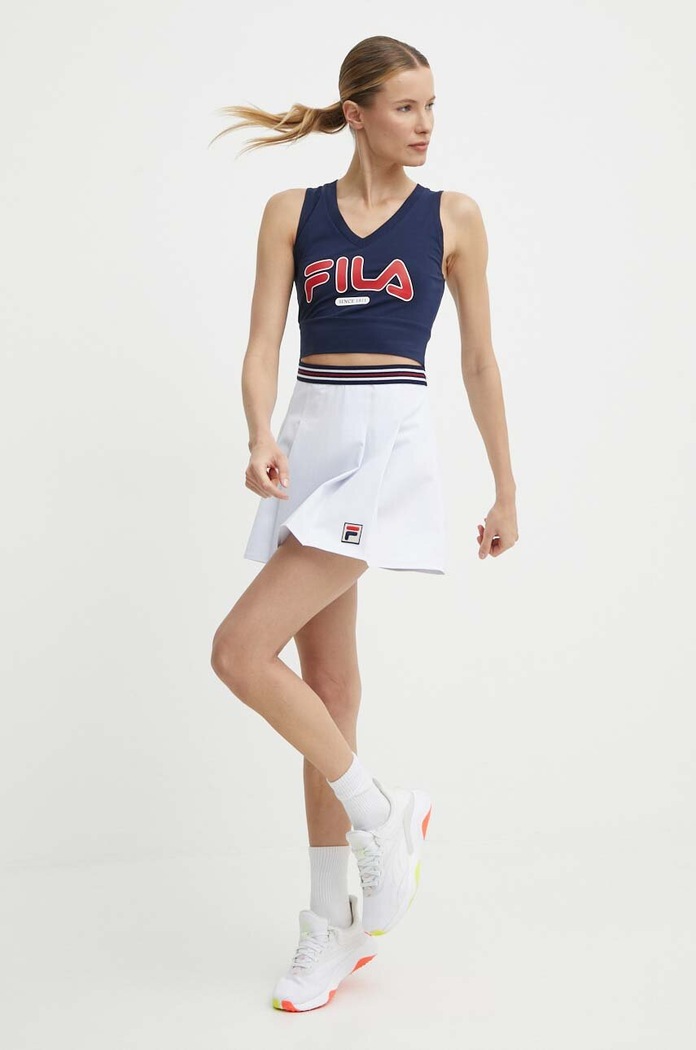 Top Fila Laixi FAW0748 tmavomodrá SS24