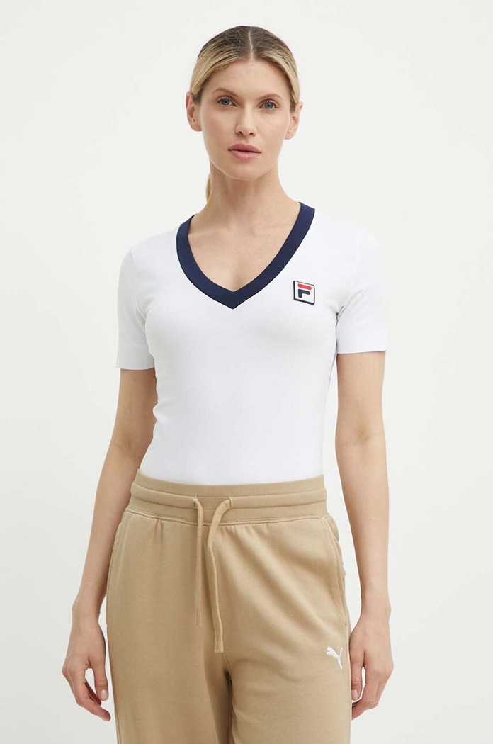 Tričko Fila Ludhiana biela FAW0749