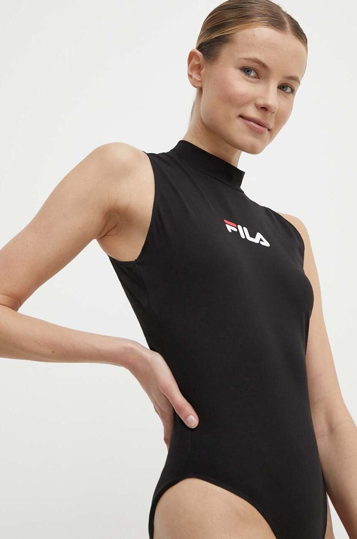 Fila body Limeira z elastanem czarny FAW0754