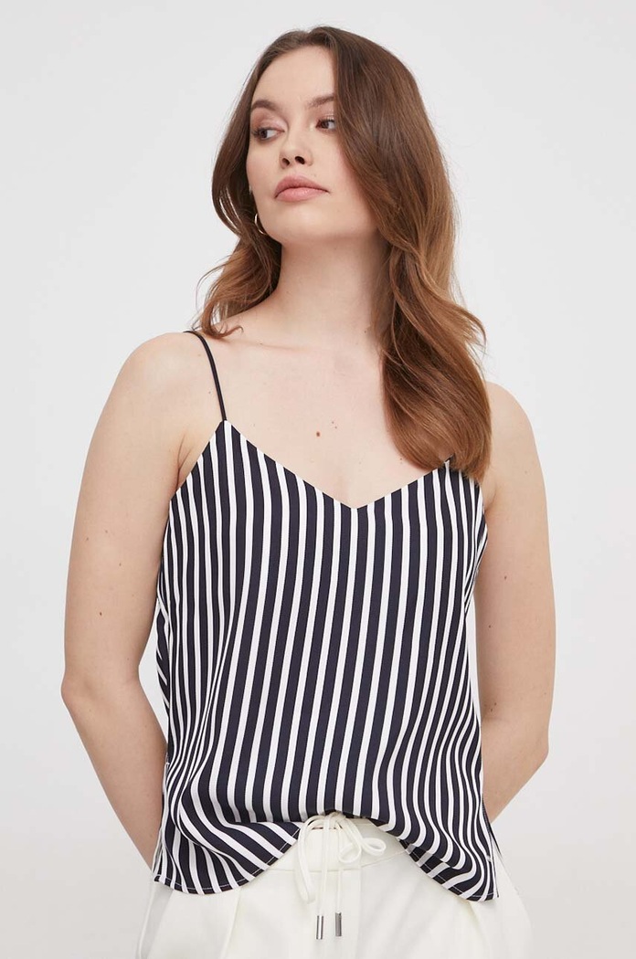 Tommy Hilfiger Bluzka WW0WW41779 granatowy SS24