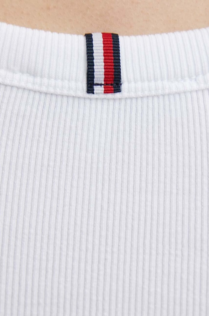 Μπλουζάκι Tommy Hilfiger λευκό WW0WW41776