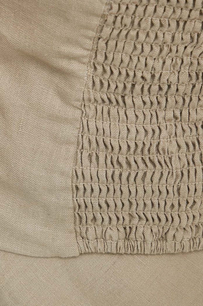 Samsoe Samsoe top lniany SAELYNN F24100098