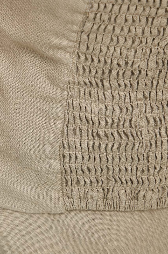 Samsoe Samsoe top lniany SAELYNN F24100098