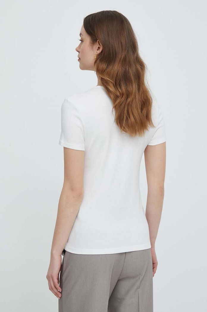Ρούχα Μπλουζάκι Lauren Ralph Lauren 200655374 μπεζ