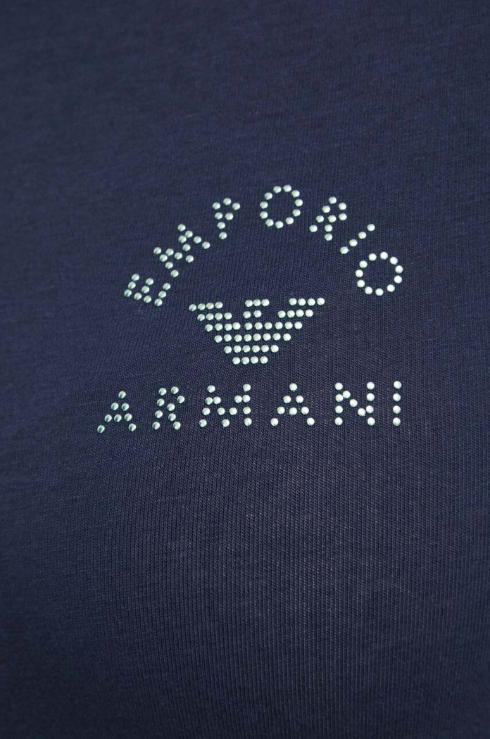 Emporio Armani Underwear t-shirt lounge granatowy 163139.4R223