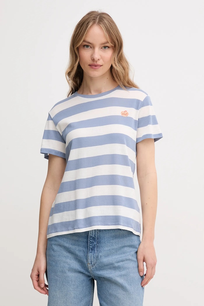 Bavlnené tričko Pepe Jeans modrá PL505845
