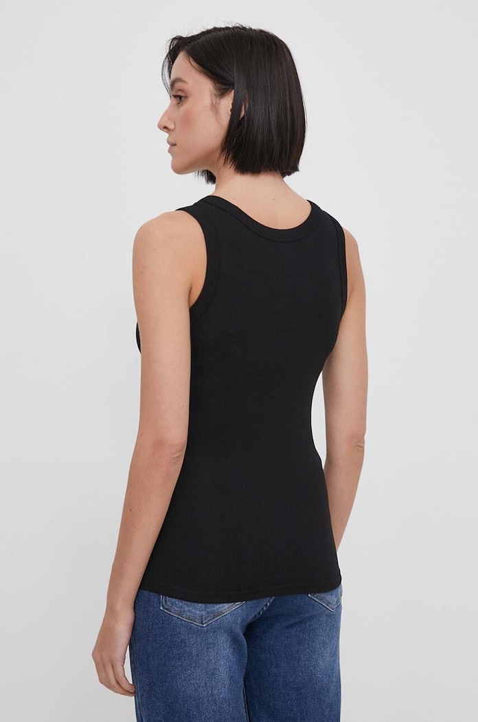 Odzież Pepe Jeans top LANE PL505854 czarny