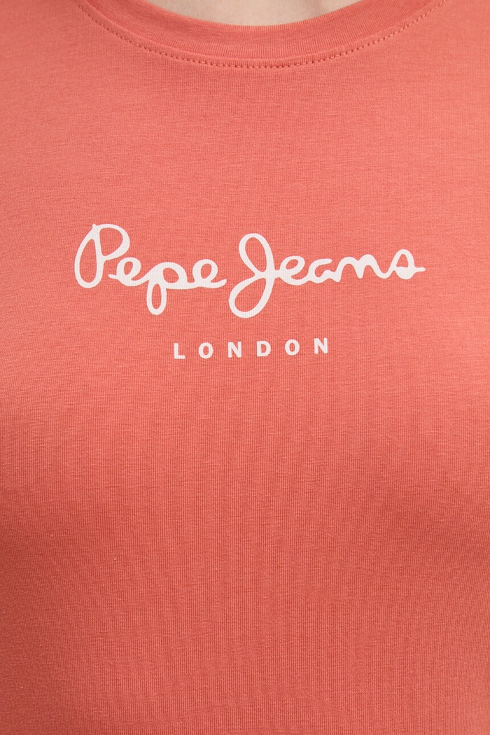 Majica kratkih rukava Pepe Jeans NEW VIRGINIA SS N PL505202 narančasta