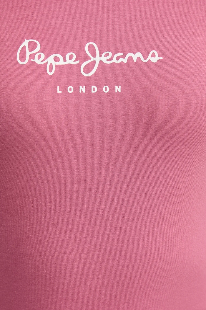 Pepe Jeans t-shirt NEW VIRGINIA SS N PL505202 różowy
