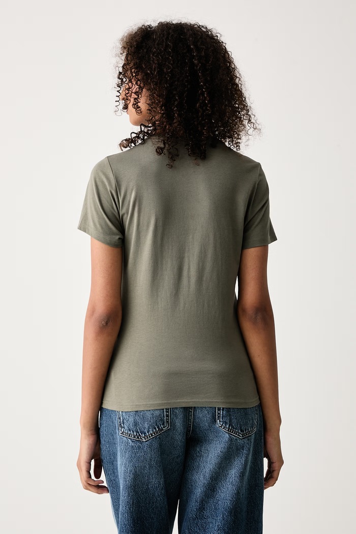 Oblečenie HUGO Blue Basic tričko dámske bavlnené Classic Tee_B 50510772 zelená
