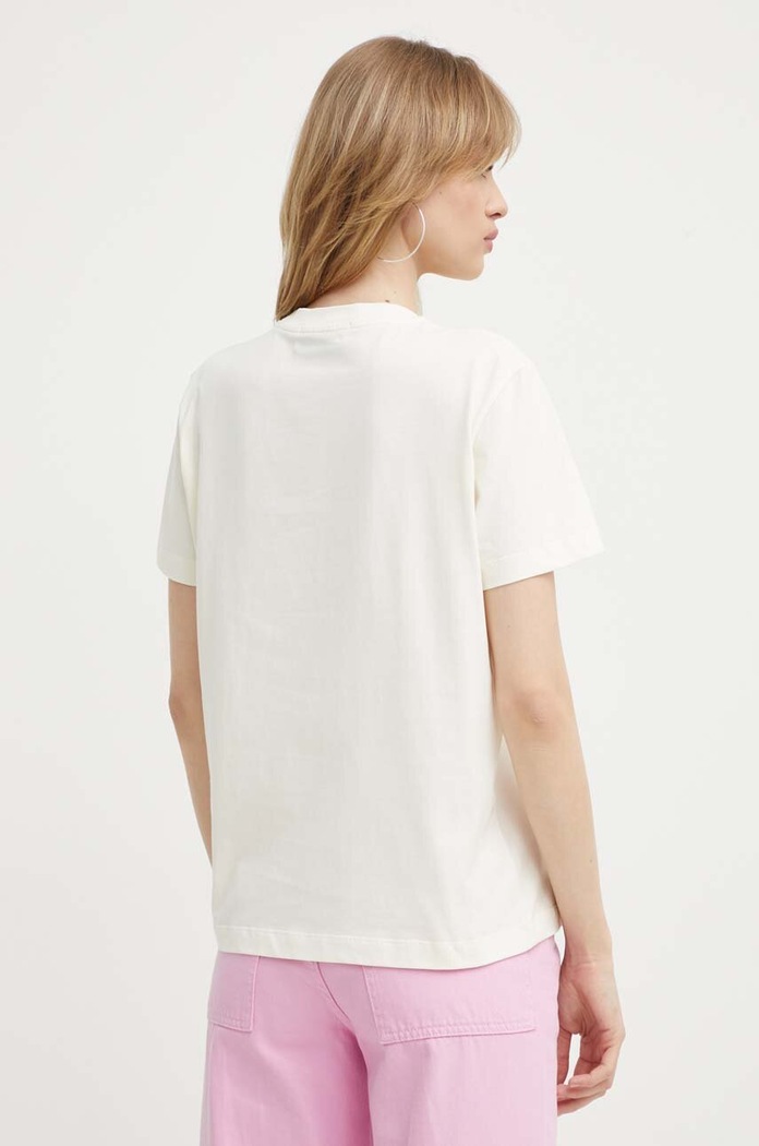 Дрехи Памучна тениска MSGM 2000MDM500.200002 бежов