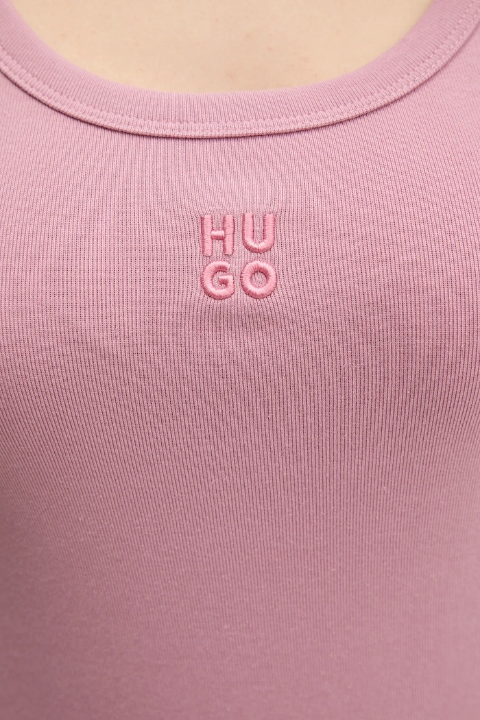 HUGO топ жіночий Datamia 50514489 рожевий