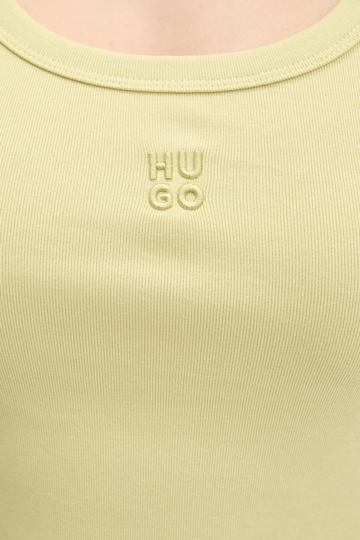 HUGO топ жіночий Datamia 50514489 зелений