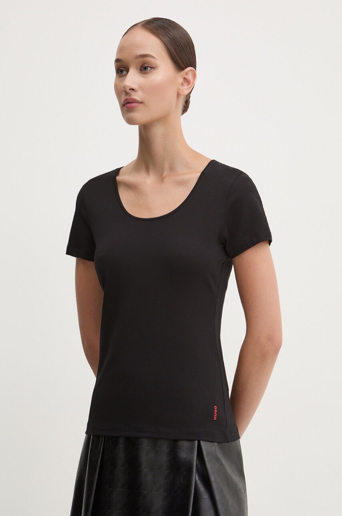 HUGO t-shirt 2-pack 50469660 różowy AA00