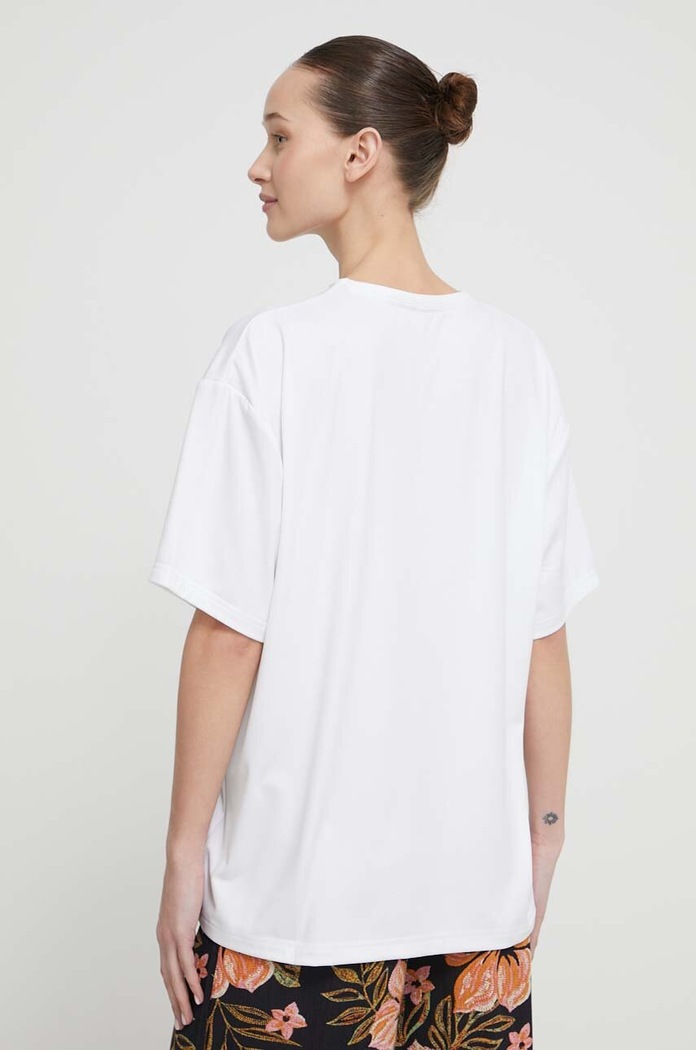 Ruházat Roxy t-shirt Beach Bound ERJKT04118 fehér